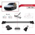 Citroen Berlingo (M49) 1996-2003 Arası ile Uyumlu FLY Model Ara Atkı Tavan Barı Gri 4 Adet