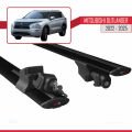Mitsubishi Outlander 2022-2025 Arası ile Uyumlu HOOK Model Ara Atkı Tavan Barı Siyah 2 Adet