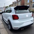 Volkswagen  Polo ( 2010 - 2017 ) Arası Uyumlu Yarasa Spoiler / Piano Black