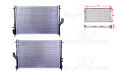 Dacia Duster 2010-2018 Su Radyatörü Brazing MT 590x408x16