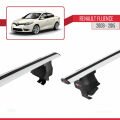 Renault Fluence 2009-2015 Arası ile Uyumlu ACE-4 Ara Atkı Tavan Barı Gri 2 Adet