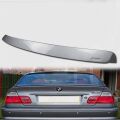 Bmw E46 1999-2005 Uyumlu Yedek Parça 2 Kapı Cam Üzeri Spoiler Fiber Boyalı