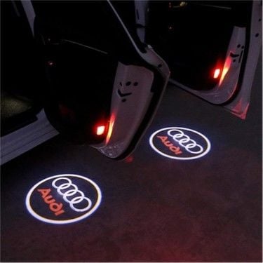 Audi Kapı Altı Delmeli Hayalet Logo