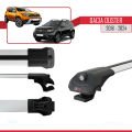 Dacia Duster 2 (HM) 2018-2024 Arası ile Uyumlu ACE-1 Ara Atkı Tavan Barı Gri 2 Adet
