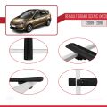 Renault Grand Scenic 3 2009-2016 Arası ile Uyumlu BASIC Model Ara Atkı Tavan Barı Siyah 3 Adet