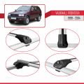 Vauxhall Frontera 2 1999-2004 Arası ile Uyumlu ACE-1 Ara Atkı Tavan Barı Gri 3 Adet
