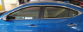 Hyundai Elantra 2016-2019 Cam Çıtası Nikelaj 10 Parça