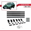 Suzuki Baleno 1995-2002 Arası ile Uyumlu BASIC Model Ara Atkı Tavan Barı Siyah 3 Adet