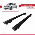 Kia Ceed 2 (JD) SW 2013-2018 Arası ile Uyumlu HOOK Model Ara Atkı Tavan Barı Siyah 2 Adet