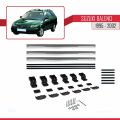 Suzuki Baleno 1995-2002 Arası ile Uyumlu BASIC Model Ara Atkı Tavan Barı Gri 3 Adet