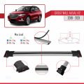 Great Wall Haval H2 2019-2021 Arası ile Uyumlu FLY Model Ara Atkı Tavan Barı Gri 3 Adet