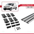 Toyota Proace City 2019-2022 Arası ile Uyumlu FLY Model Ara Atkı Tavan Barı Gri 3 Adet