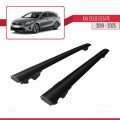 Kia Ceed 3 (CD) SW 2019 ve Sonrası ile Uyumlu HOOK Model Ara Atkı Tavan Barı Siyah 2 Adet