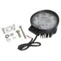 9 Led 27W Off Road Gündüz Farı Sis Çalışma Lambası Yuvarlak Kalın