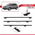 Subaru Tribeca 2008-2014 Arası ile Uyumlu BASIC Model Ara Atkı Tavan Barı Siyah 3 Adet