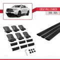 Great Wall Cannon 2019 ve Sonrası ile Uyumlu FLY Model Ara Atkı Tavan Barı Siyah 3 Adet