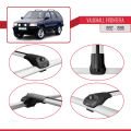 Vauxhall Frontera 1992-1998 Arası ile Uyumlu ACE-1 Ara Atkı Tavan Barı Gri 3 Adet