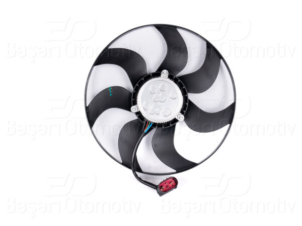 Volkswagen Polo 2009-2014 Fan Motoru Davlumbazsız (387mm-4 Fis-7 Kanat)