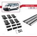 Renault Trafic 2 (X83) 2001-2014 Arası ile Uyumlu FLY Model Ara Atkı Tavan Barı Gri 3 Adet