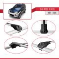 Daihatsu Terios (J100) 1997-2005 Arası ile Uyumlu ACE-1 Ara Atkı Tavan Barı Gri 2 Adet