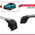 Suzuki Vitara/Escudo (LY) 2015 ve Sonrası ile Uyumlu ACE-2 Ara Atkı Tavan Barı Gri 2 Adet