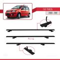 Fiat Panda 2 (169) 2003-2012 Arası ile Uyumlu BASIC Model Ara Atkı Tavan Barı Siyah 2 Adet
