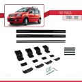 Fiat Panda 2 (169) 2003-2012 Arası ile Uyumlu BASIC Model Ara Atkı Tavan Barı Siyah 2 Adet