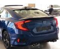 Honda Civic Uyumlu Yedek Parça FC5 2016-2020 İçin Uyumlu Difüzör 4 Egzoz Paiano Black
