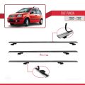 Fiat Panda 2 (169) 2003-2012 Arası ile Uyumlu BASIC Model Ara Atkı Tavan Barı Gri 2 Adet
