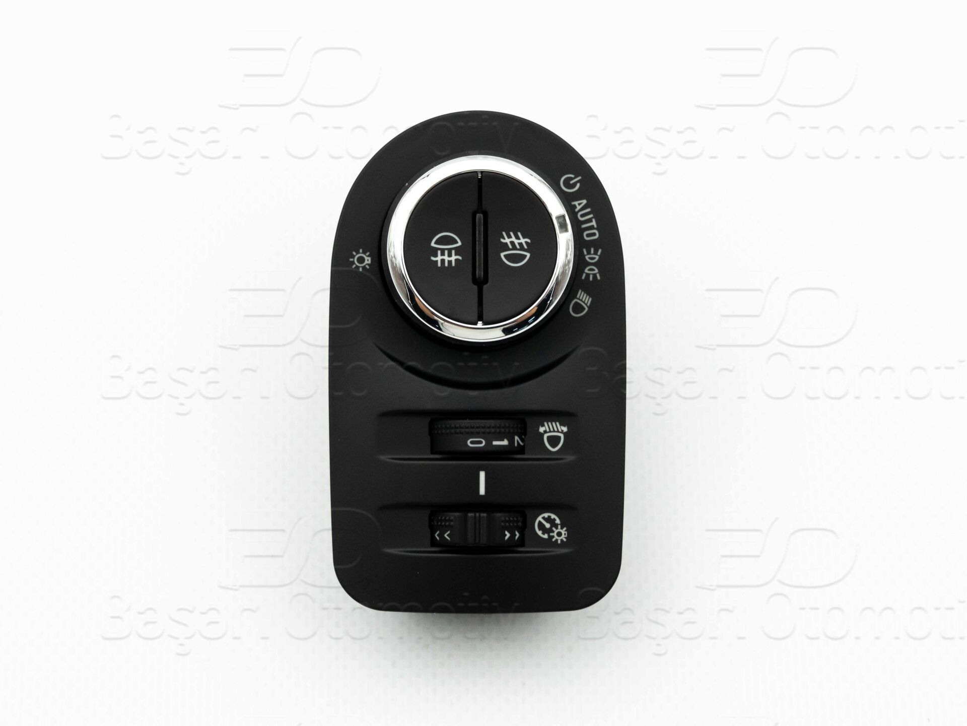 Opel Corsa E 2014-2019 Uyumlu Krom 12 Pinli Ön-Arka Sisli Otomatik Far Anahtarı
