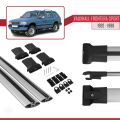 Vauxhall Frontera Sport 1992-1998 Arası ile Uyumlu FLY Model Ara Atkı Tavan Barı Gri 2 Adet