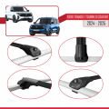 Ford Transit / Tourneo Courier 2024 ve Sonrası ile Uyumlu ACE-1 Ara Atkı Tavan Barı Siyah 2 Adet