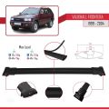 Vauxhall Frontera 2 1999-2004 Arası ile Uyumlu FLY Model Ara Atkı Tavan Barı Siyah 2 Adet