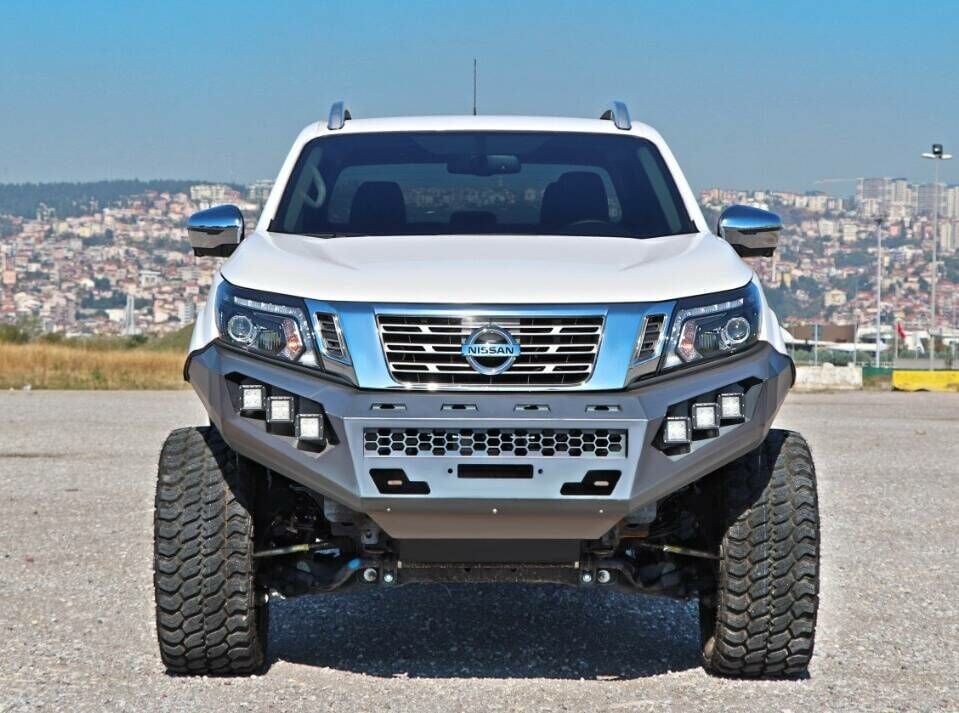Nissan Navara 2019-2021 Off Road Çelik Ön Tampon Koruma AQM4WD