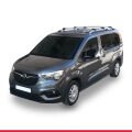 Vauxhall Combo E Life 2019-2022 Arası ile Uyumlu ACE-1 Ara Atkı Tavan Barı Gri 3 Adet
