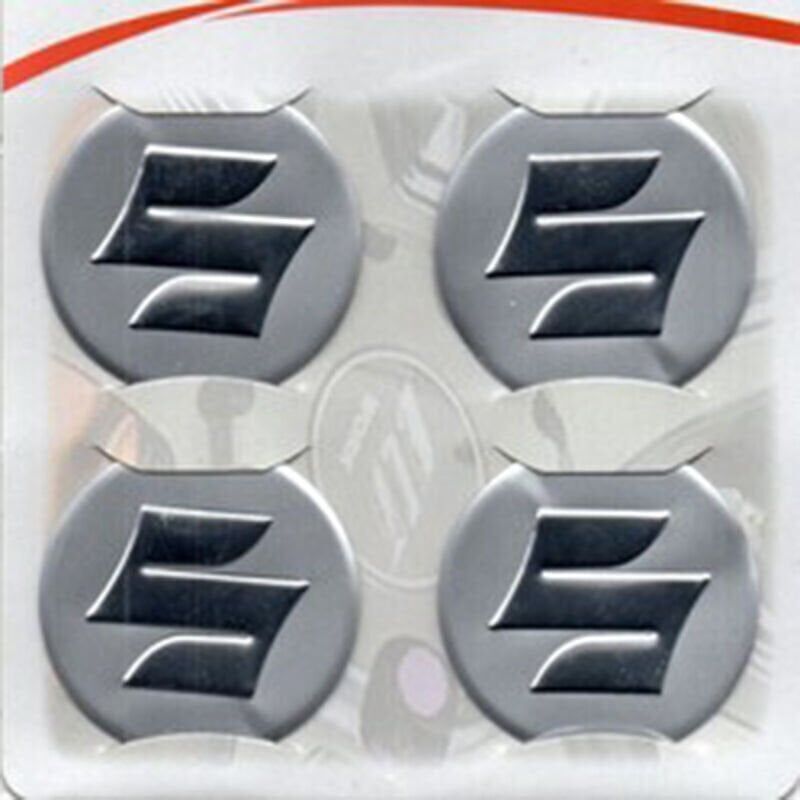 Suzuki Uyumlu Yedek Parça Gri Alüminyum Yapıştırma Jant Göbeği 4Lü 60mm