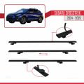 Subaru Crosstrek 2024 ve Sonrası ile Uyumlu BASIC Model Ara Atkı Tavan Barı Siyah 3 Adet
