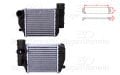 Audi A6 2004-2011 Turbo Radyatörü (Intercooler) 205x203x62