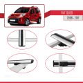 Fiat Qubo 2008-2017 Arası ile Uyumlu BASIC Model Ara Atkı Tavan Barı Gri 2 Adet