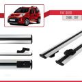 Fiat Qubo 2008-2017 Arası ile Uyumlu BASIC Model Ara Atkı Tavan Barı Gri 2 Adet