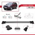 Vauxhall Frontera 2 1999-2004 Arası ile Uyumlu FLY Model Ara Atkı Tavan Barı Gri 2 Adet