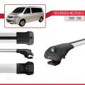 Volkswagen T5 Multivan 2003-2015 Arası ile Uyumlu ACE-1 Ara Atkı Tavan Barı Gri 3 Adet