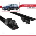 Hyundai Santa Fe 4 (TM) 2019-2023 Arası ile Uyumlu HOOK Model Ara Atkı Tavan Barı Siyah 2 Adet