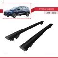 Hyundai Santa Fe 4 (TM) 2019-2023 Arası ile Uyumlu HOOK Model Ara Atkı Tavan Barı Siyah 2 Adet