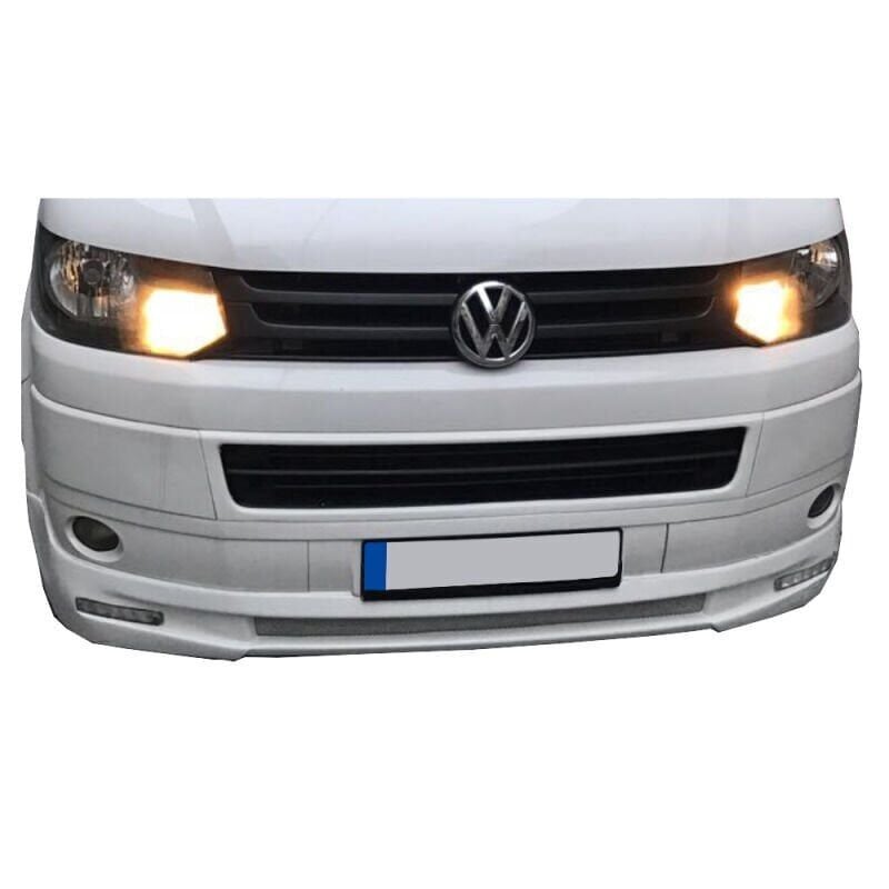 Volkswagen Transporter T6 2011 - 2015 Uyumlu  Ön Tampon Eki LedliBoyasız