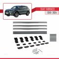 Seat Tarraco 2019-2024 Arası ile Uyumlu BASIC Model Ara Atkı Tavan Barı Gri 3 Adet