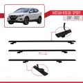 Nissan Rogue Sport 2017-2022 Arası ile Uyumlu BASIC Model Ara Atkı Tavan Barı Siyah 3 Adet