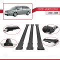 Toyota Avensis SW 2003-2009 Arası ile Uyumlu FLY Model Ara Atkı Tavan Barı Siyah 3 Adet