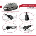 Volkswagen Golf Sportvan 2014-2017 Arası ile Uyumlu ACE-1 Ara Atkı Tavan Barı Gri 3 Adet