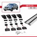 BMW X6 (F16) 2015-2019 Arası ile Uyumlu ACE-2 Model Ara Atkı Tavan Barı Gri 2 Adet